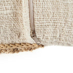 Raffia Coast Kussenhoes-Naturel 50x50
