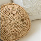 Round Wave Kussen - Naturel
