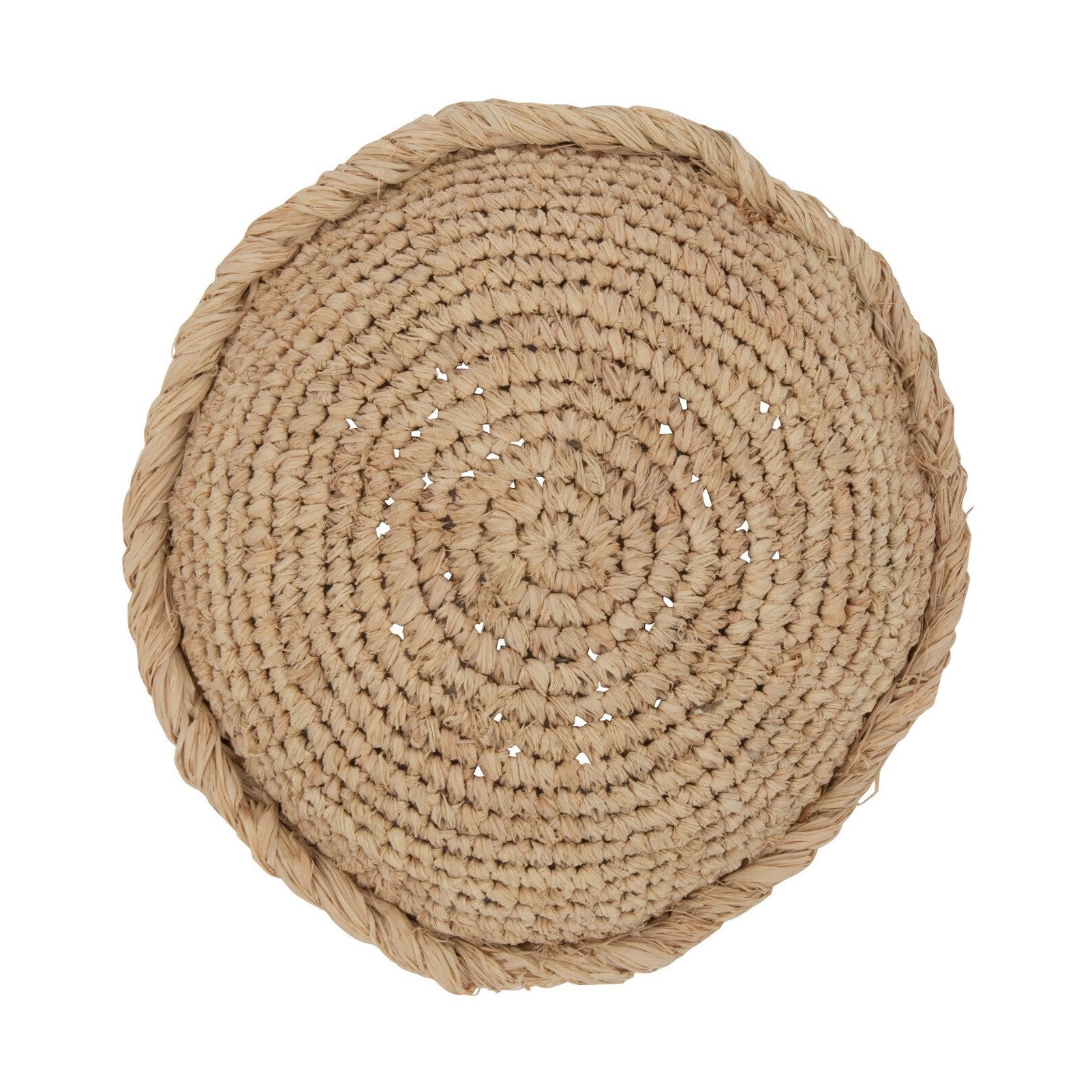 Round Wave Kussen - Naturel