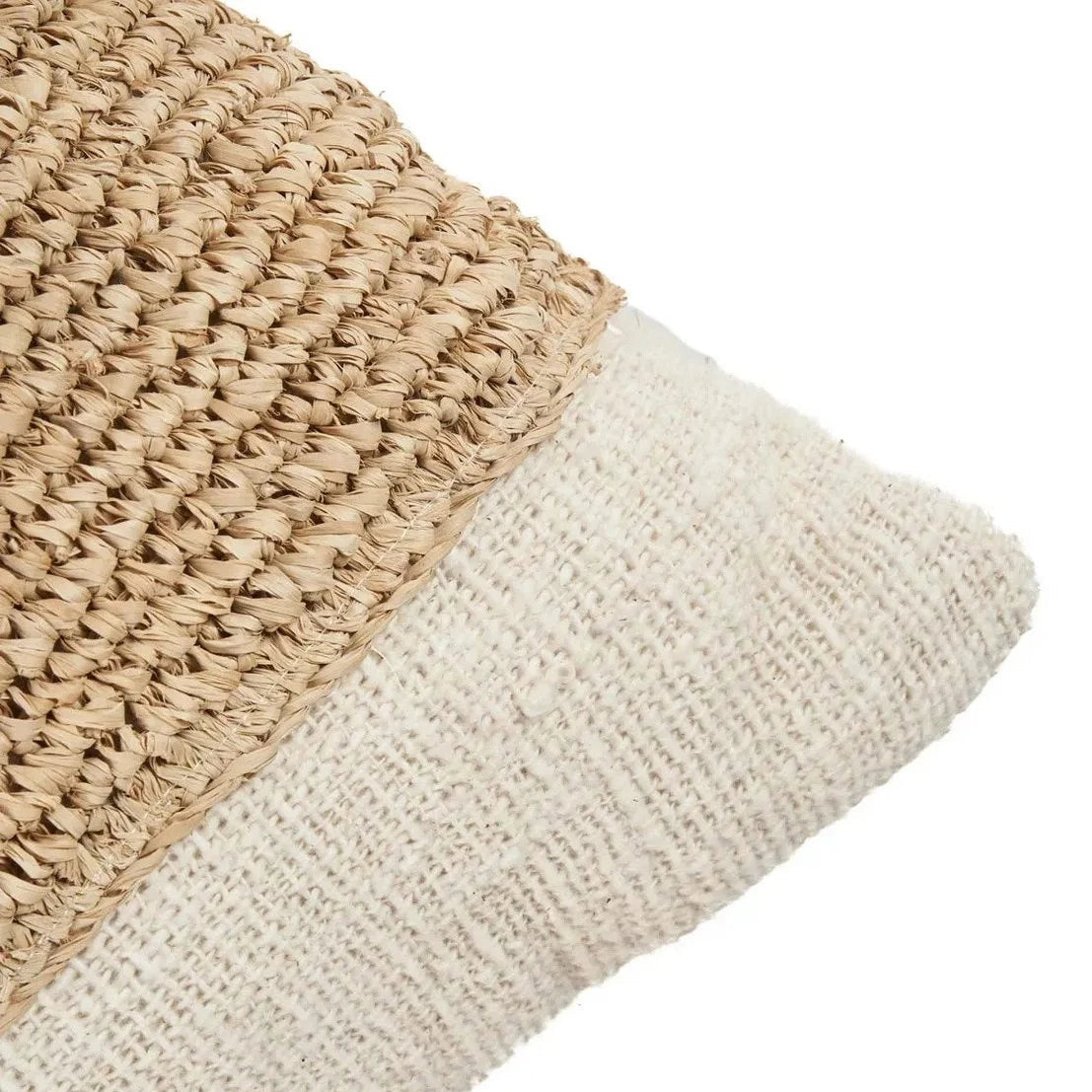 Raffia Coast Kussenhoes-Naturel 50x50