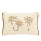 Palm Breeze Kussen-Crème 30x45
