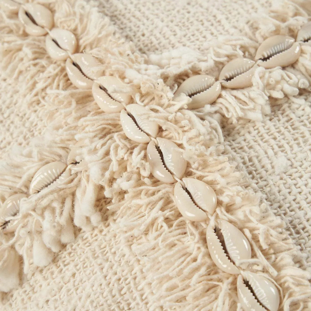 Nomad Shell Kussen - Naturel