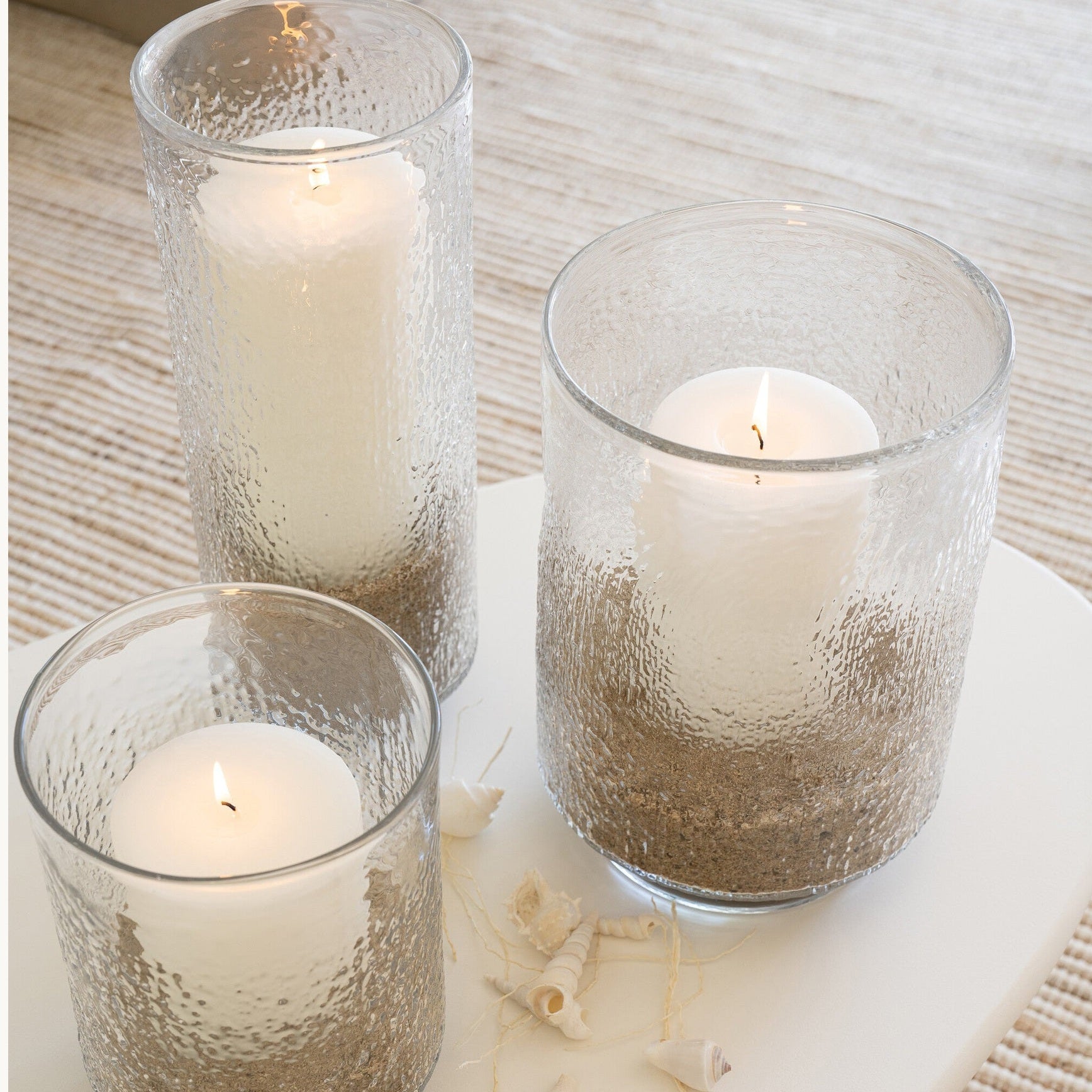 Reliëf Glas Vaas -