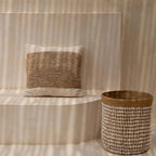 Raffia Coast Kussenhoes-Naturel 50x50