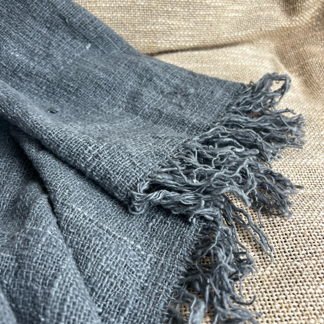 Loom Plaid-Blauwgrijs