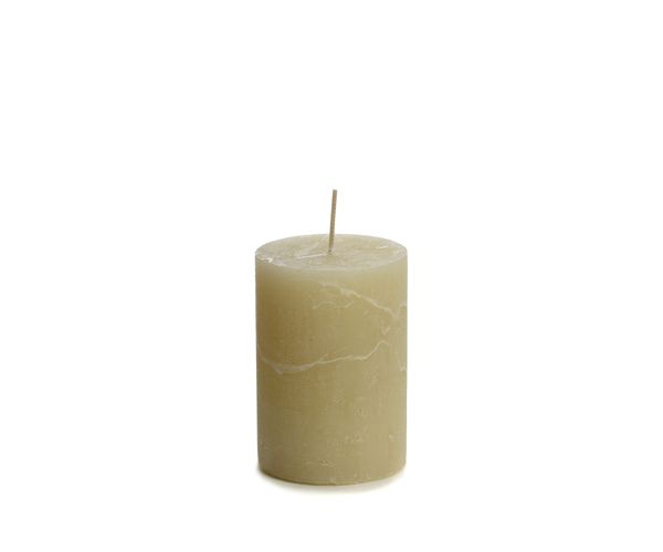 Rustik Kaars Beige/Zand